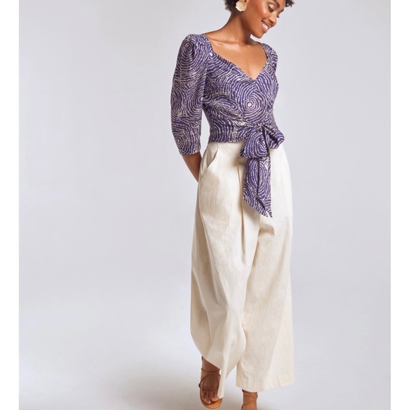 Anthropologie Mireille For Hope of flowers top - Picture 2 of 8